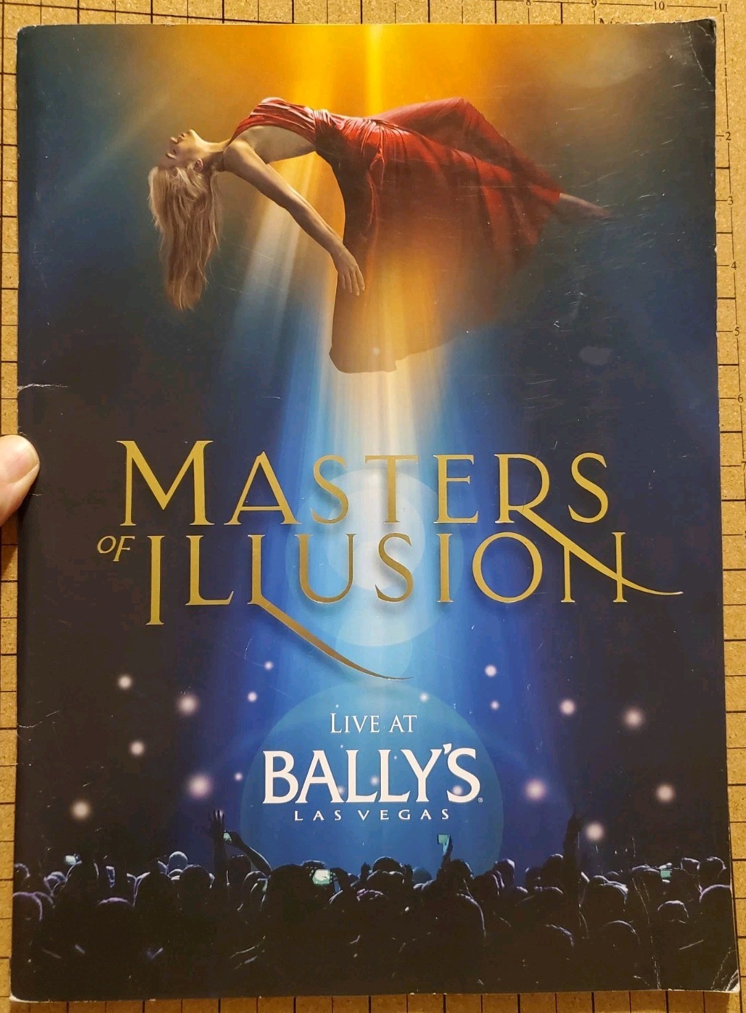 Masters of Illusion Live Signed Program Bally's Las Vegas Magician Autographs