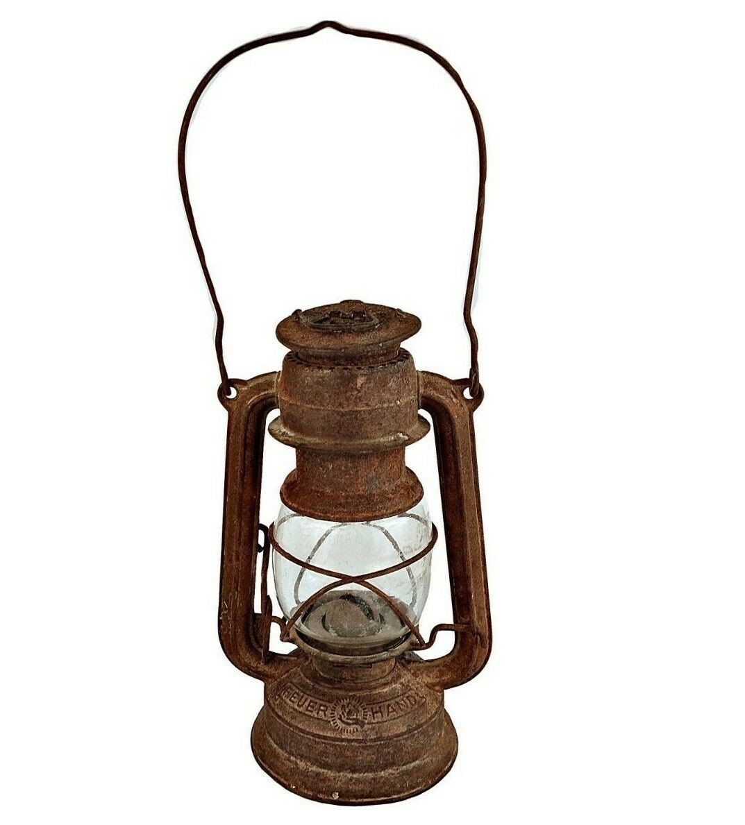 Vintage German Feuerhand Kerosene Lantern #Nr. 275: Rustic Oil Lamp