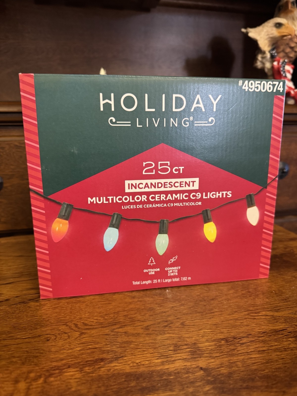 Holiday living 25ct incandecent c9