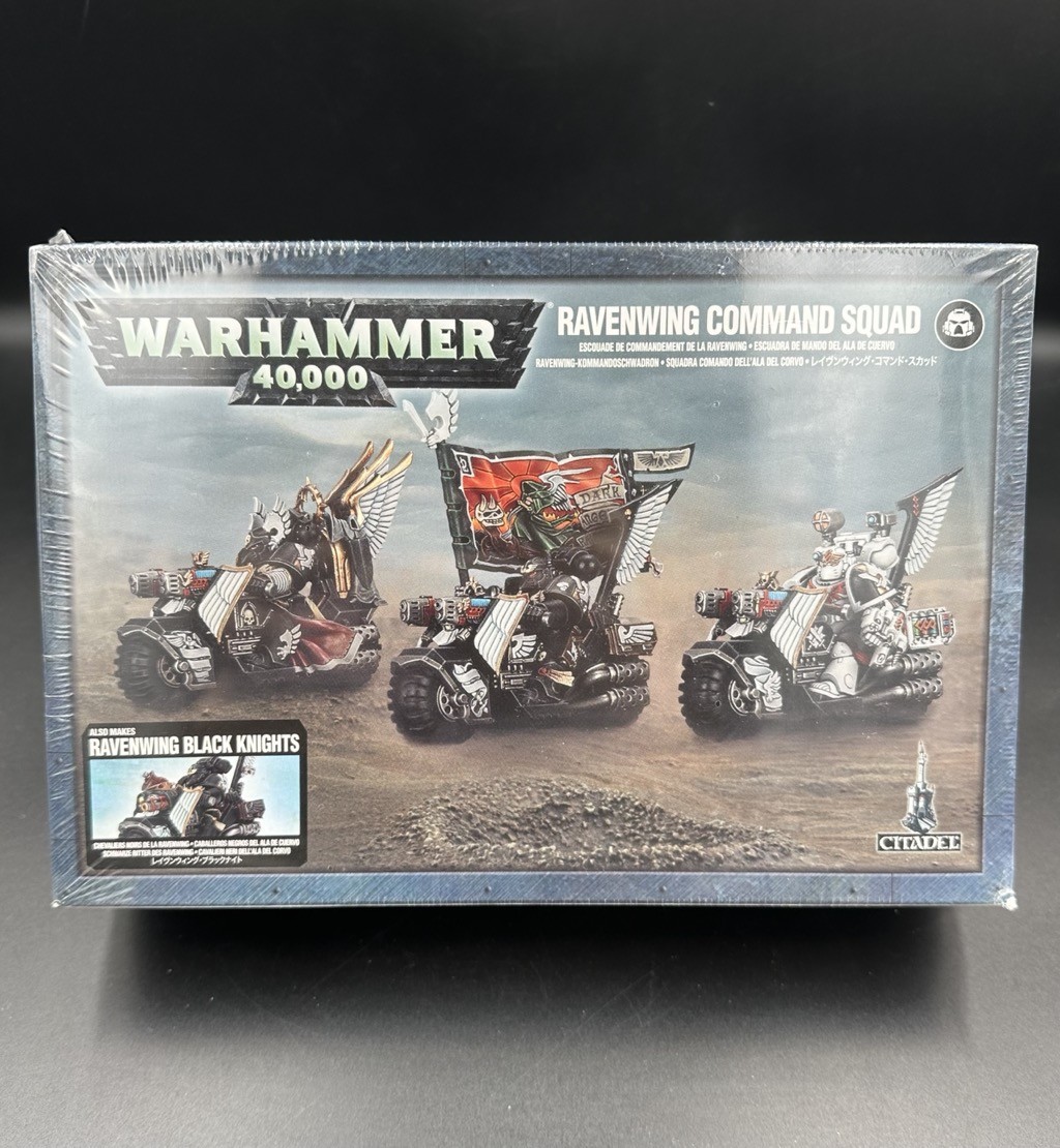 Warhammer 40K Dark Angels Ravenwing Command Squadron - NEW & SEALED
