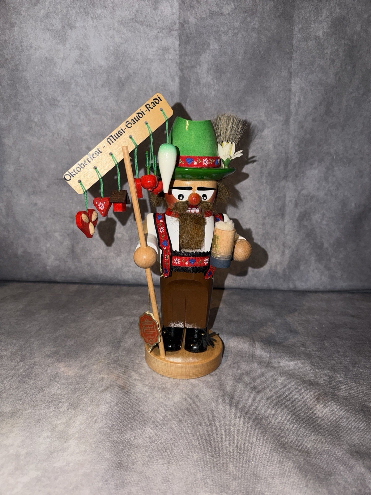 VTG 2000 STEINBACH NUTCRACKER CHUBBY OKTOBERFEST BAVARIAN MODEL #S1327
