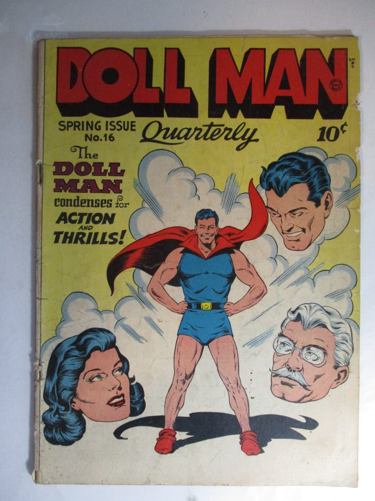 Doll Man Quarterly #16, Torchy, VG, 4.0, OWW Pages, 1948 Doll Man Quarterly #16, Torchy, VG, 4.0, OWW Pages, 1948