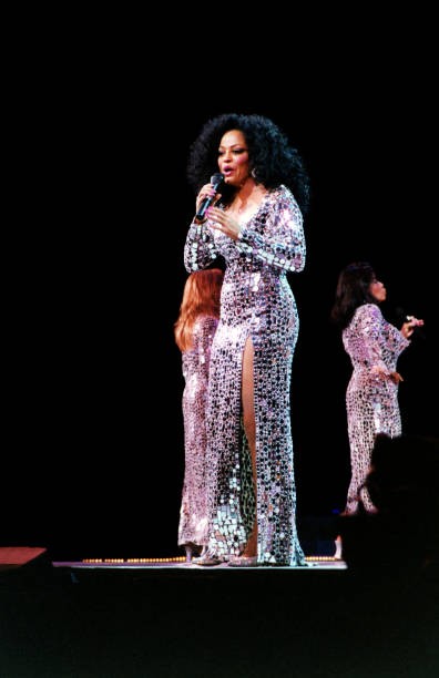 Diana Ross Lynda Lawrence Scherrie Payne performs Diana Ross The S- Old Photo