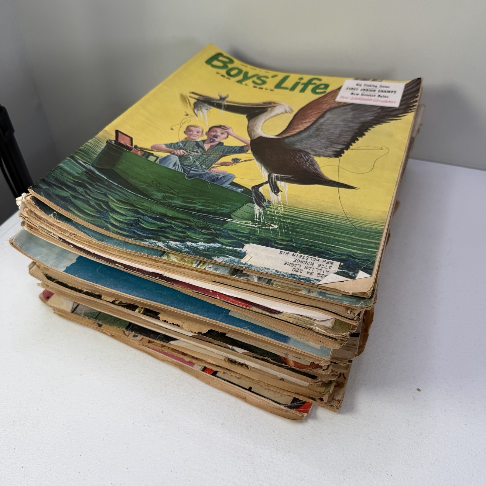 27 Vintage Boys’ Life Magazines 1955-1960 Boy Scouts BSA Mixed Issue Lot