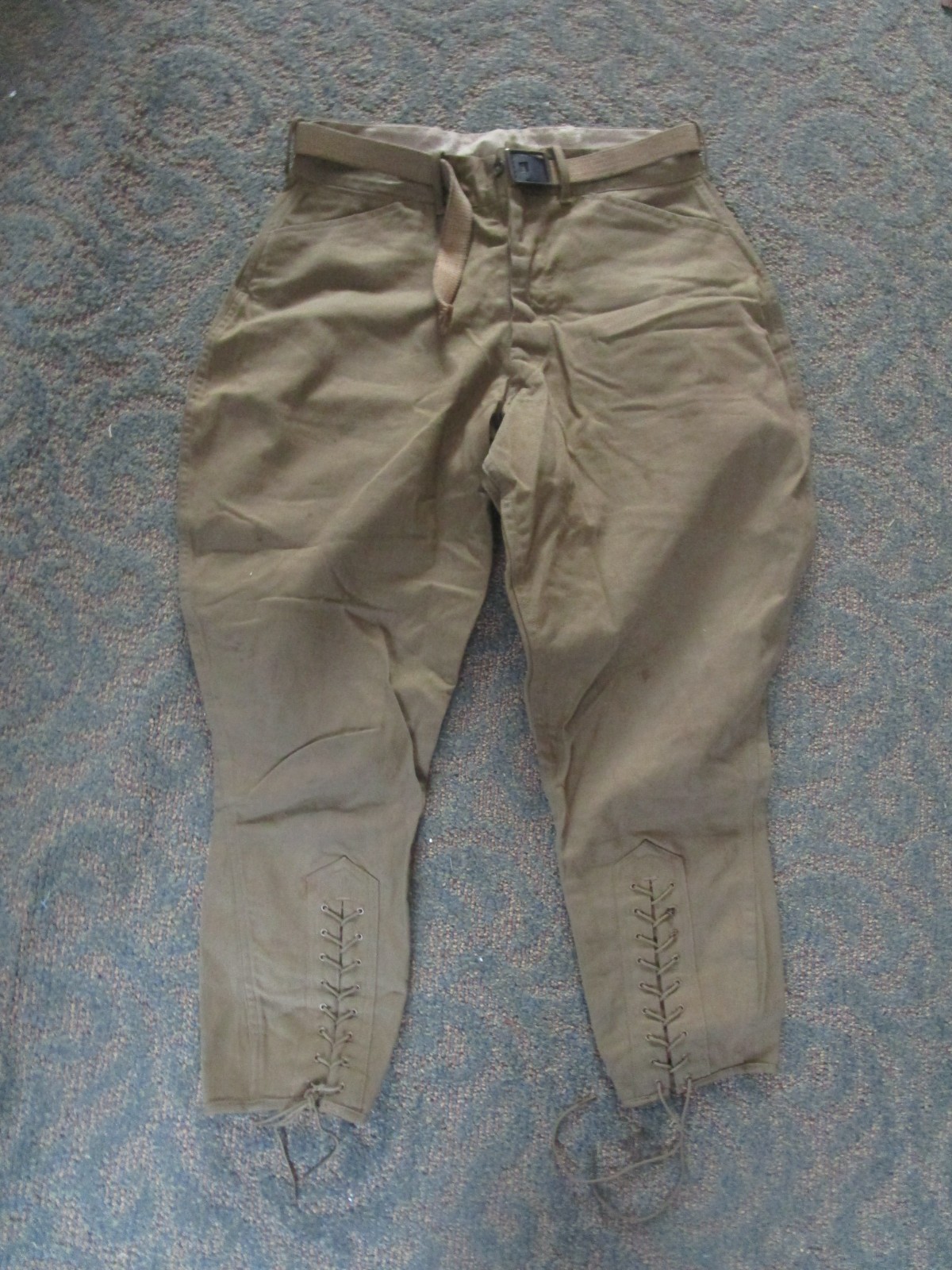 1911 Antique Boy Scout Uniform Pants with 1905 Belt