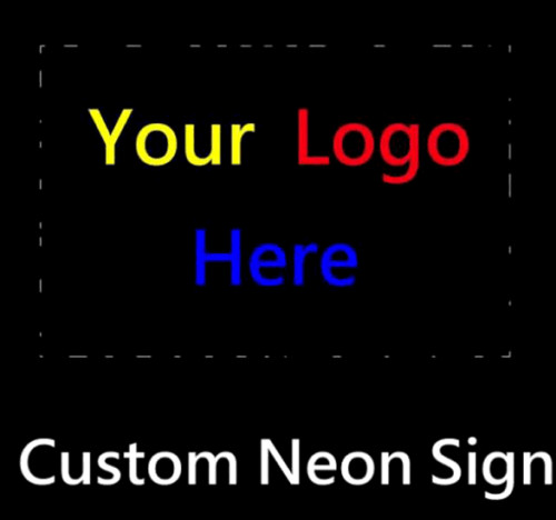 New Custom Neon Sign Real Glass Bar Decor Light Lamp Garage Man Cave Decor