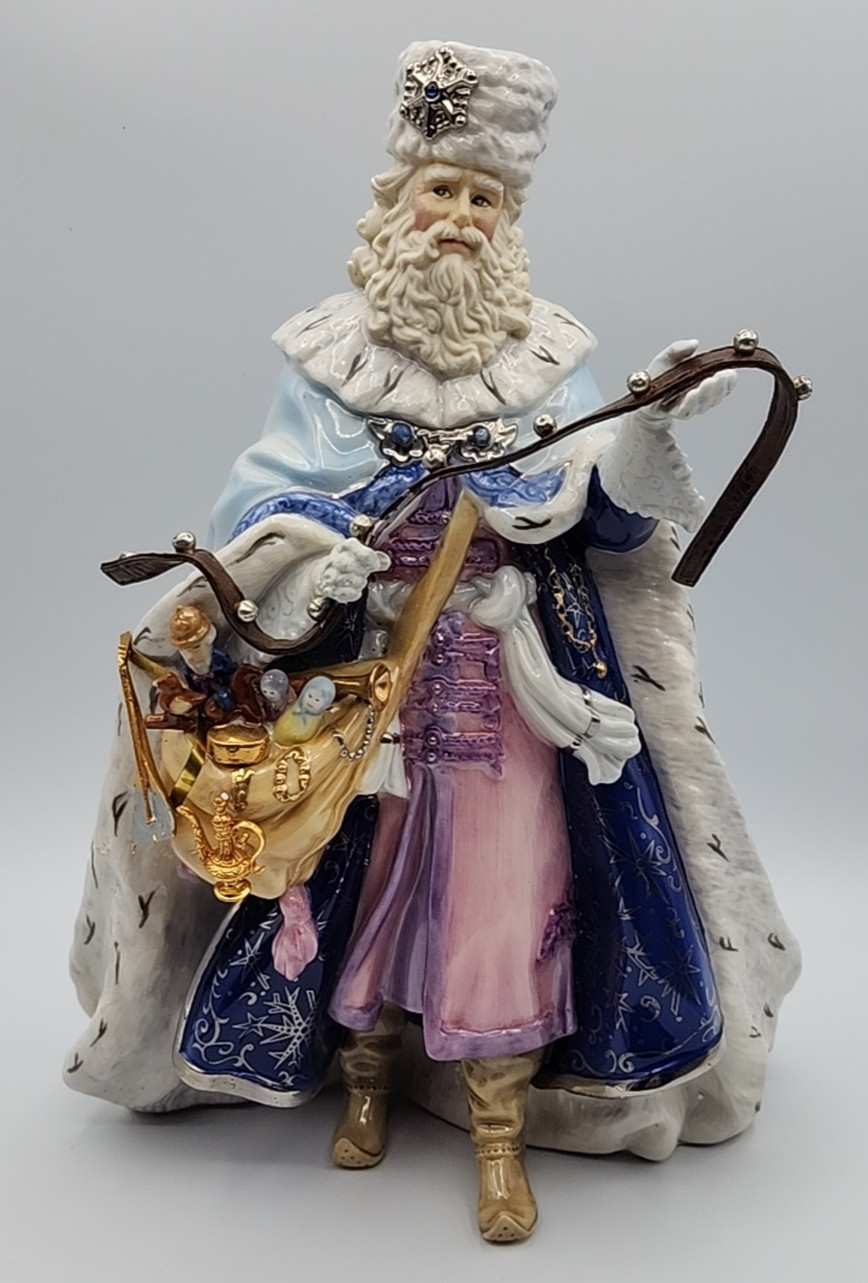 Franklin Mint Grandfather Frost Victorian Santa Claus 11\