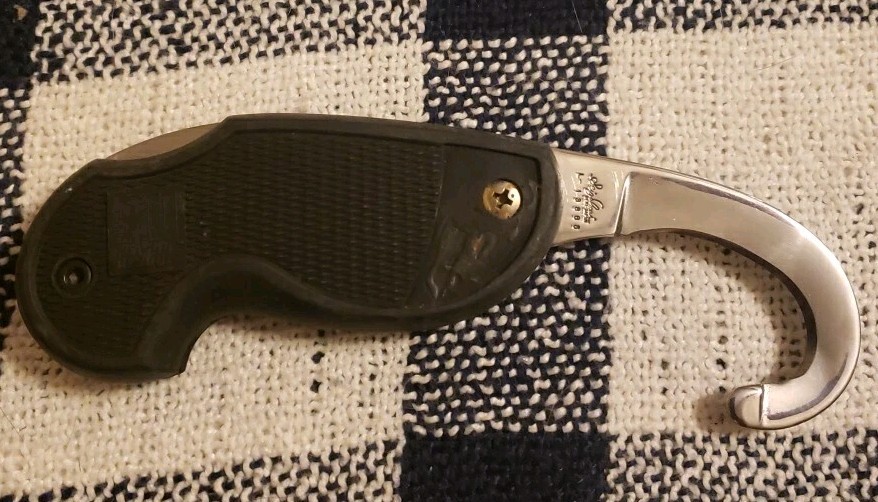 Vintage Hoffman Design 911 Rescue Tool Knife Belt Cutter Japan TSA Confiscated