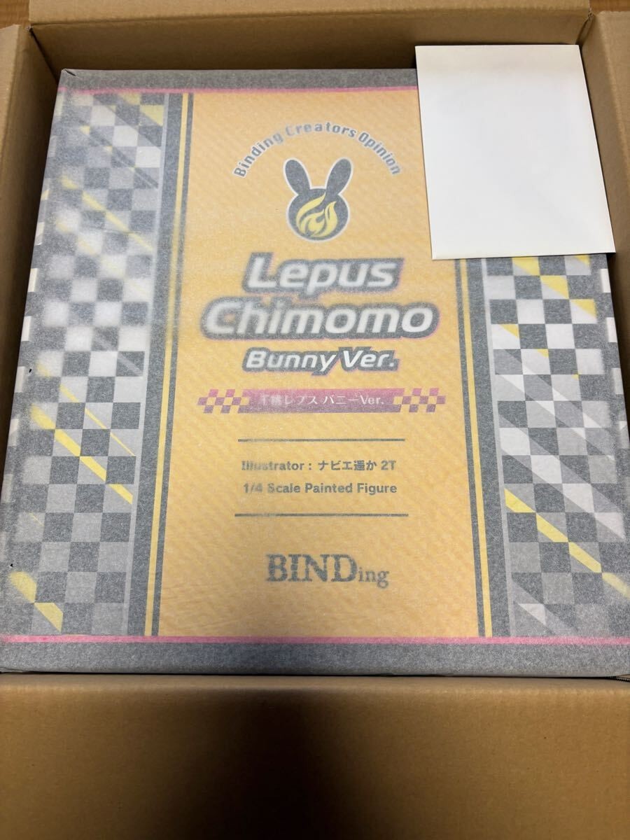 Native BINDing Lepus Chimomo Bunny Ver. 1/4 Scale PVC Figure Japan Anime