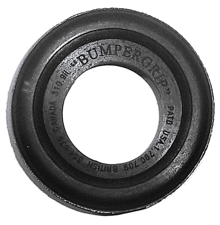 NOS Justrite Carbide Miner\'s Lamp rubber bottom Bumper grip part NEW OLD STOCK
