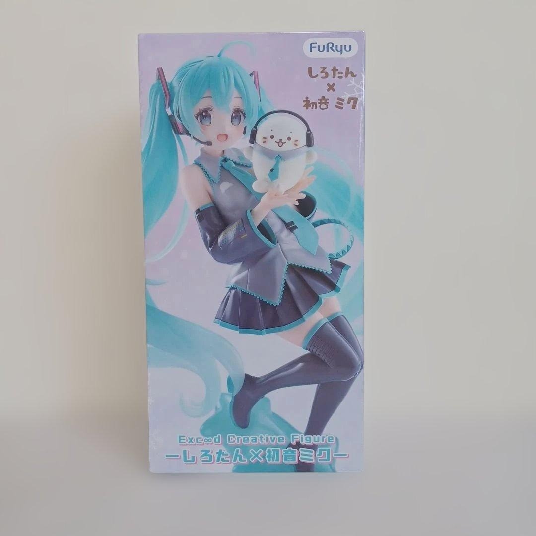 Hatsune Miku x Sirotan Figure FuRyu Prize Limited Exc∞d Creative New