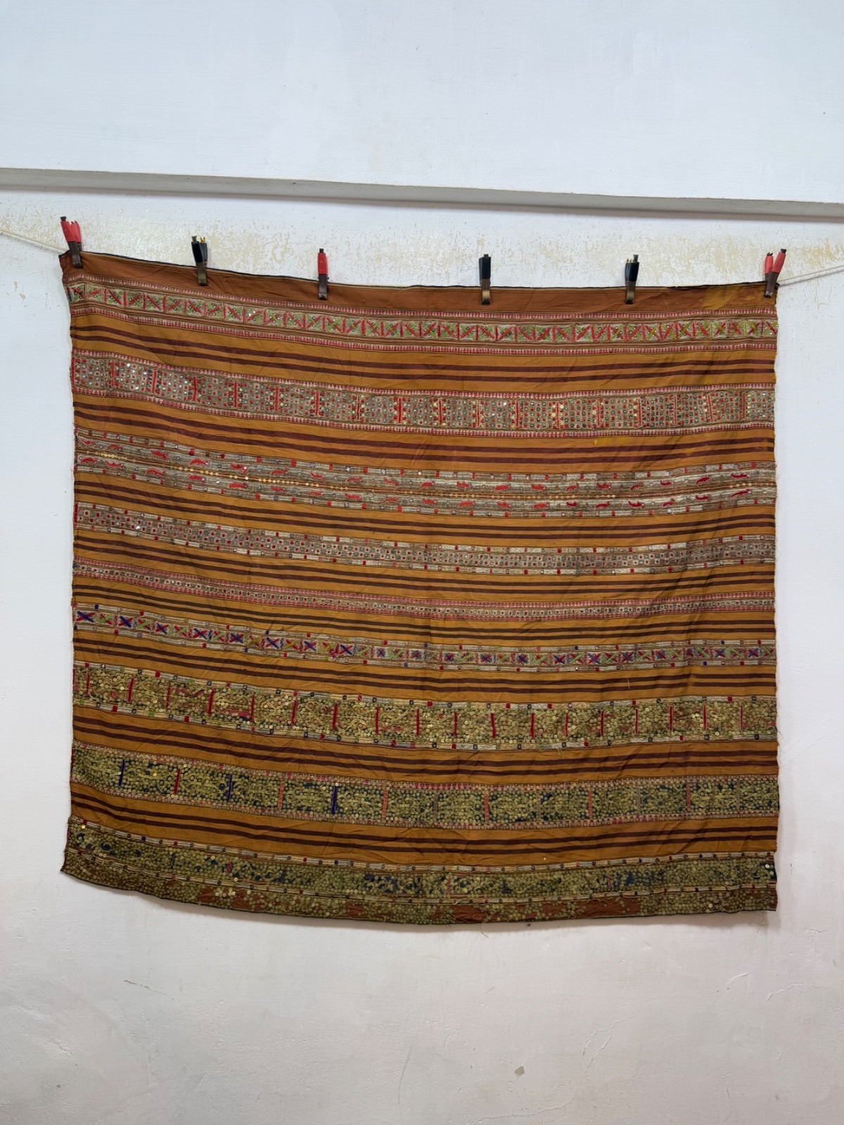 Antique Fabulous Women\'s Ceremonial Skirt Tapis Lampung Sumatra Indonesia Antique Fabulous Women\'s Ceremonial Skirt Tapis Lampung Sumatra Indonesia