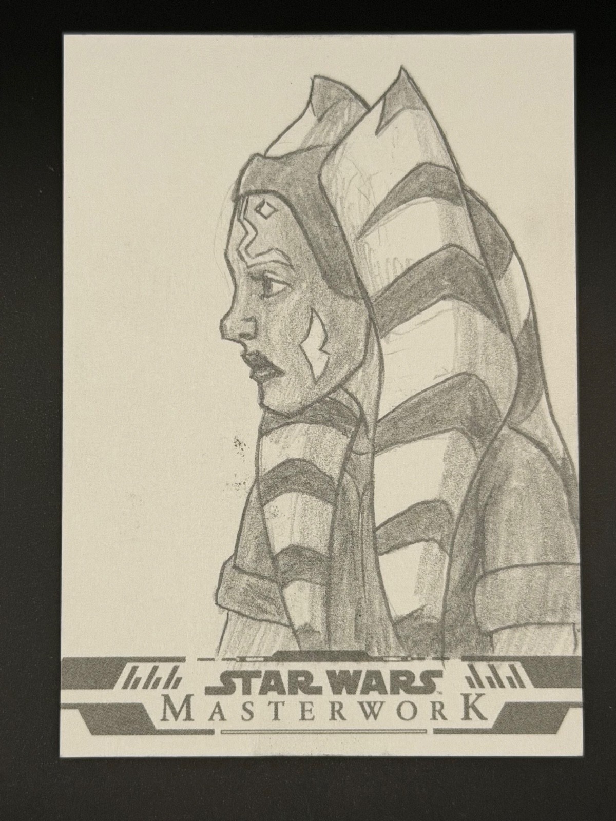 2025 Topps Star Wars Masterwork - Ahsoka Tano Sketch by Emre Varligas - 1/1