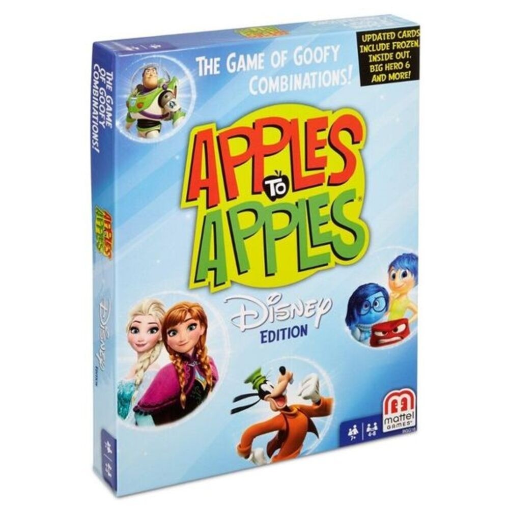 Disney Edition Apples to Apples Rare Edition and Hard to Find New in Box