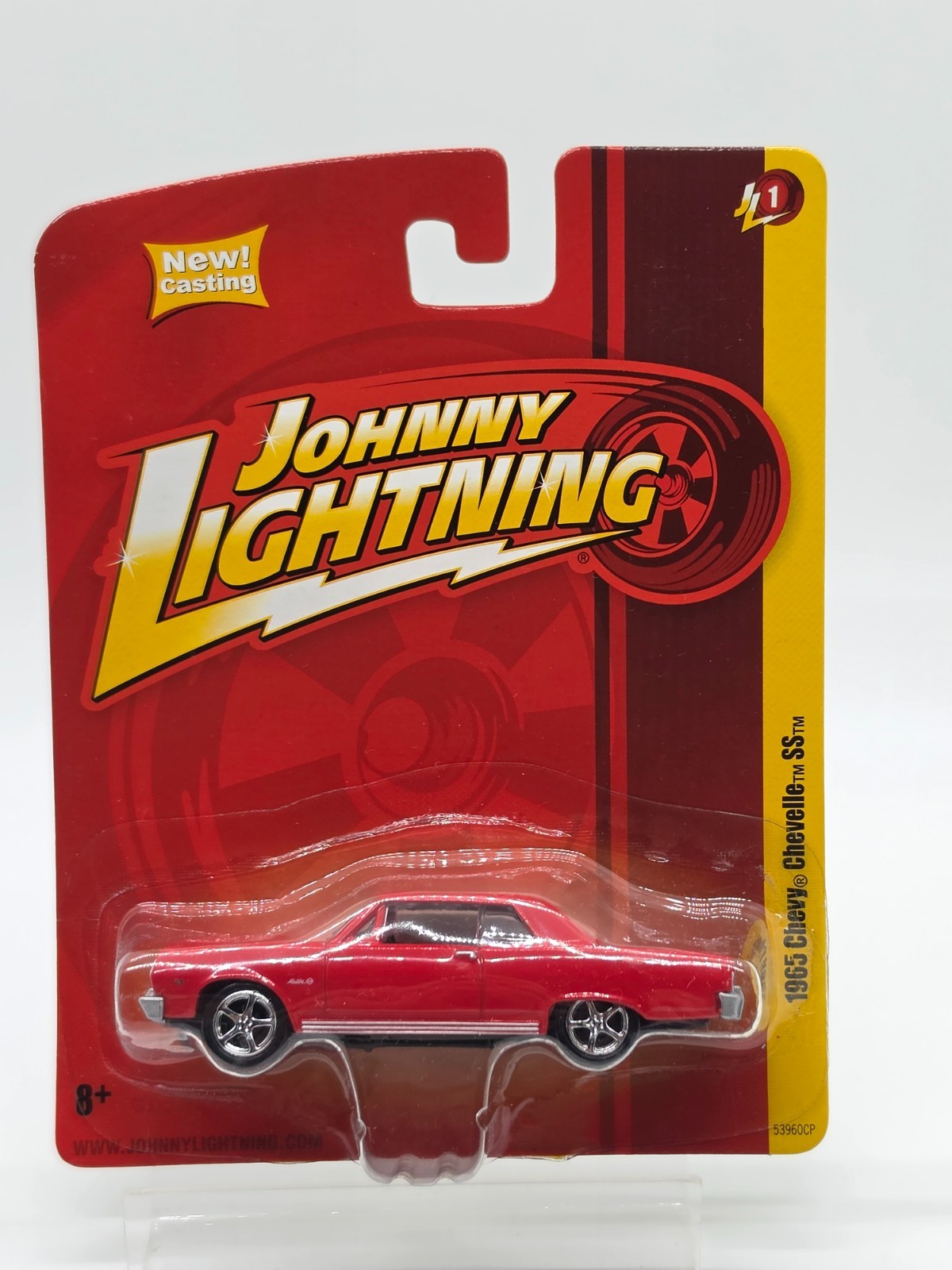 Johnny Lightning Muscle Cars U.S.A. 1965 Chevy Chevelle SS Red New Casting 1:64
