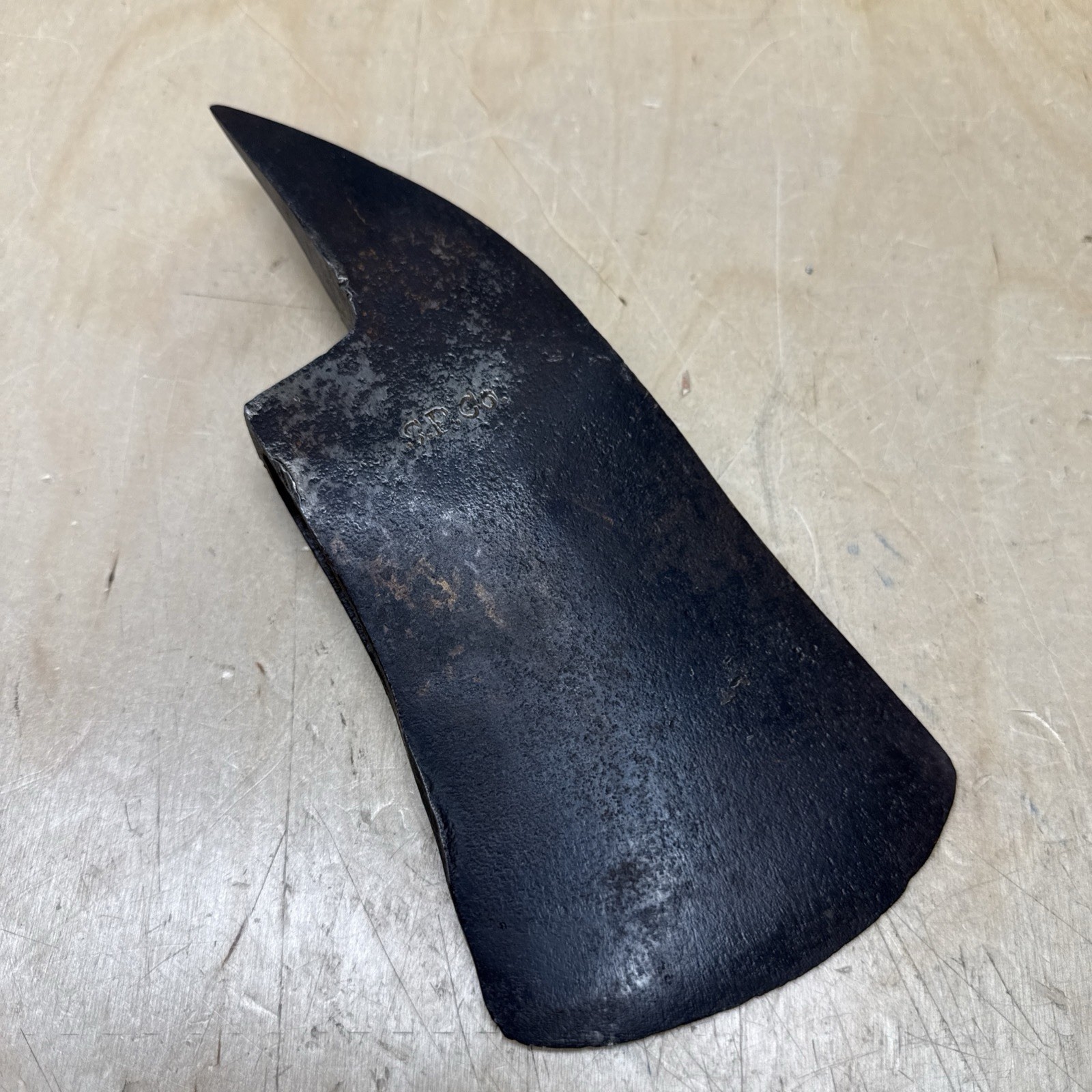 Vintage Southern Pacific Co Railroad Firefighter Axe Head Multiple Stamp 3lb11oz