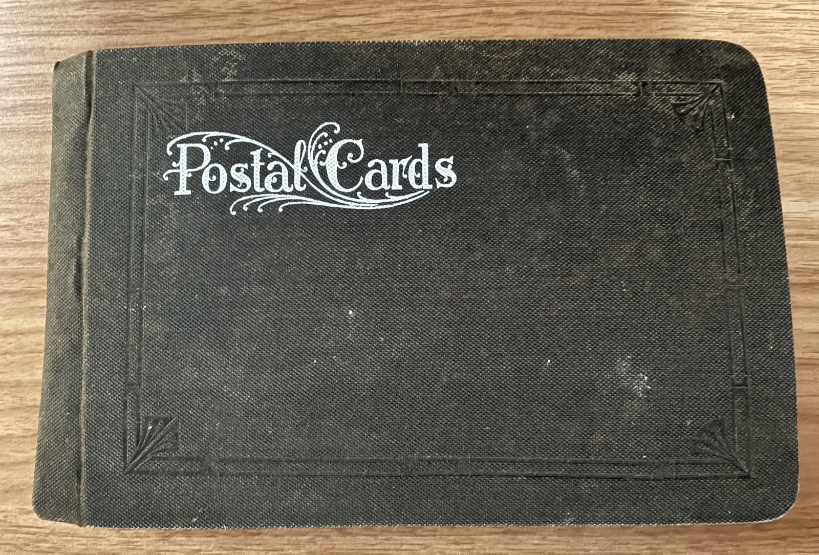 Antique Vintage Postcard Album 50ct early 1900's posted & unposted