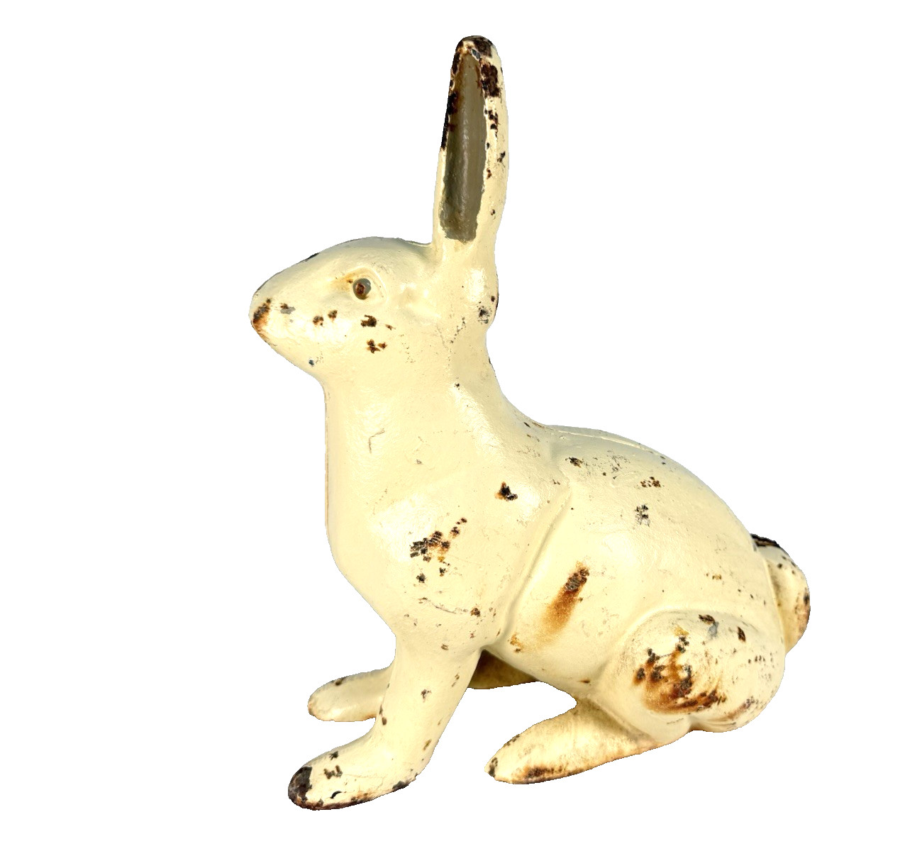11 LB Cast Iron Rabbit Doorstop Still Bank 11 11 LB Cast Iron Rabbit Doorstop Still Bank 11