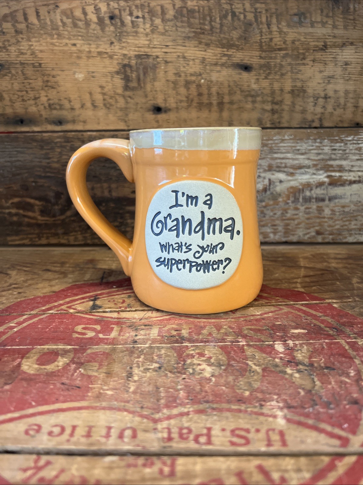 I’m A Grandma What’s Your Super Power?Joanne Sharpe Burton & Burton Coffee Mug