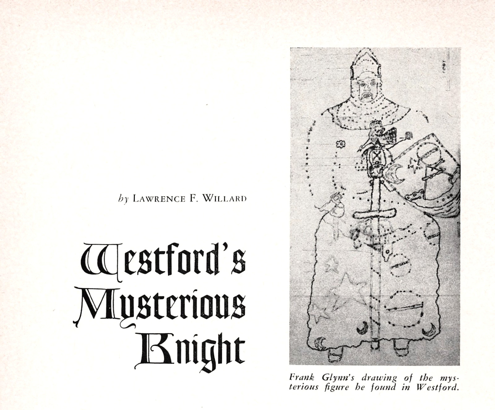 Westford Knight Massachusetts Henry Sinclair Scottish Templar Mystery Mag Articl