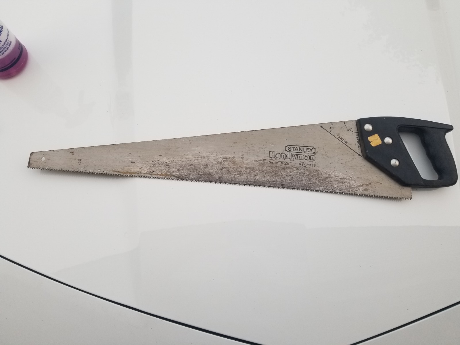 Vintage Stanley Handyman Saw No.15-350 8 Points 26 Inch 650mm Made🇺🇲FREE SHIP