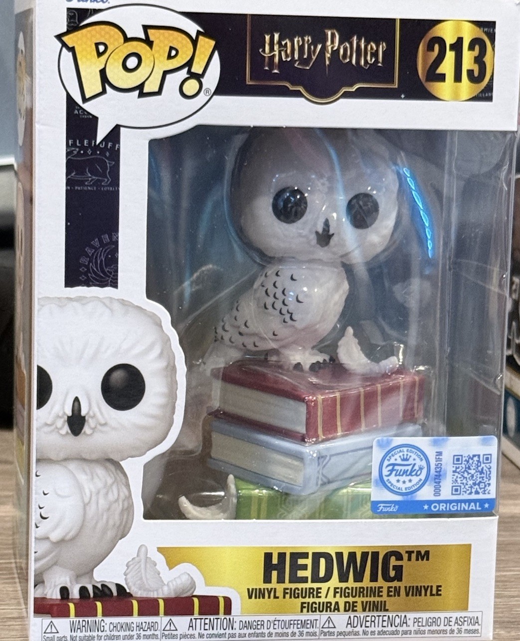 Funko Pop Harry Potter Hedwig #213 Special Edition Exclusive Vinyl Figure NIB