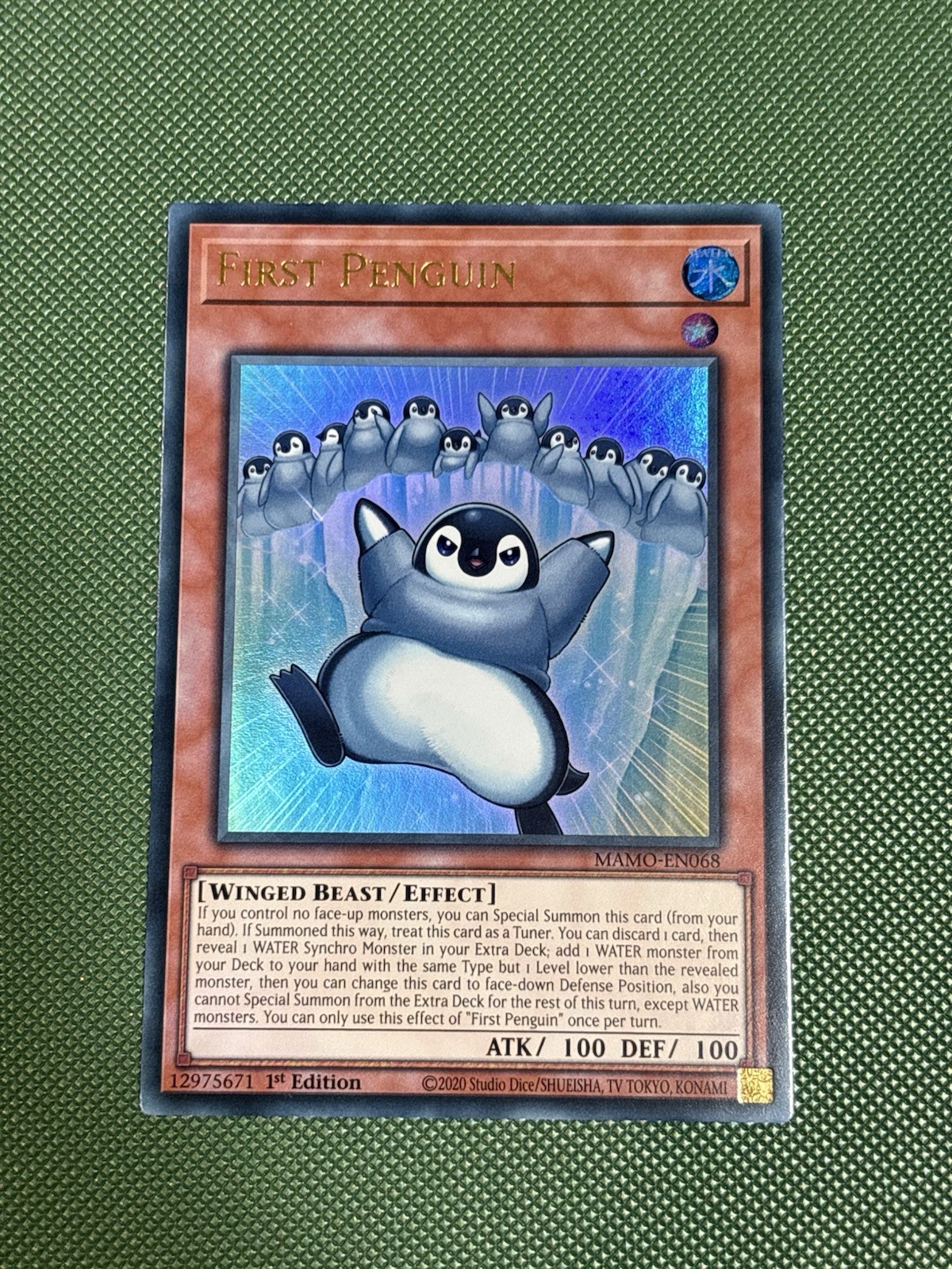 First Penguin MAMO-EN068 Ultra Rare 1st Edition Yu-Gi-Oh NM