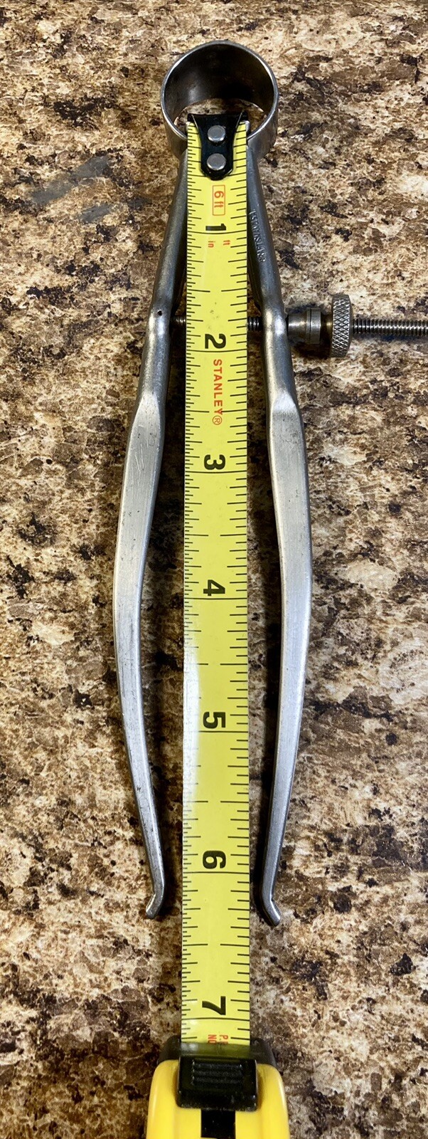 VERY RARE 6 inch CRAFTSMAN INSIDE SPRING JOINT CALIPER Made in U.S.A.