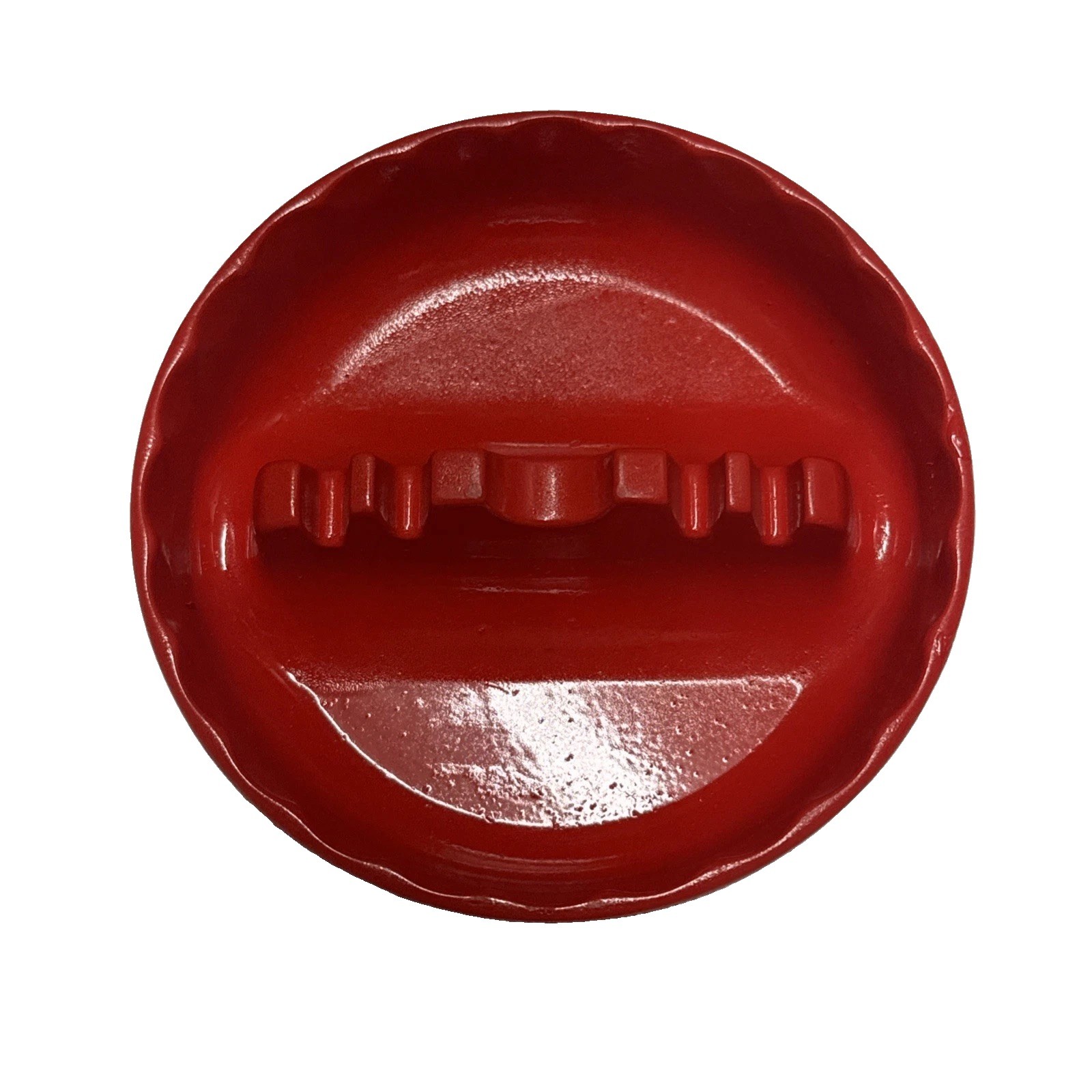 Vintage GES-LINE #331 Melamine Ashtray Cherry Red USA  5