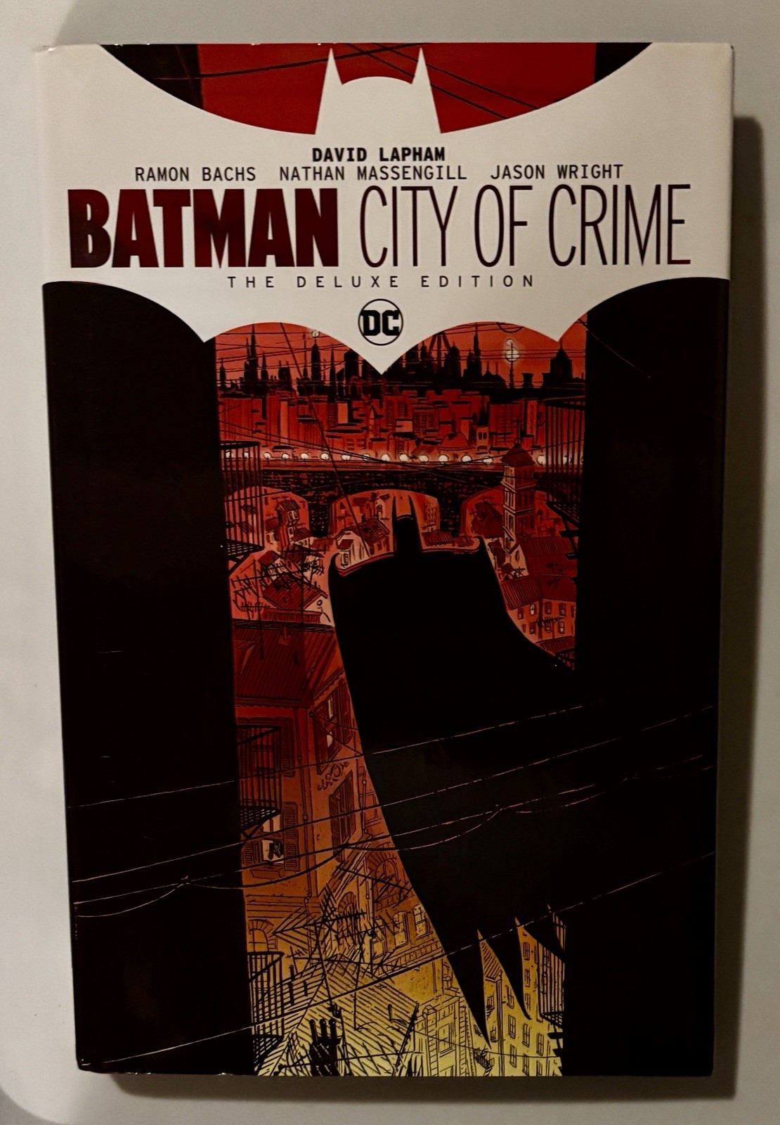 BATMAN City of Crime Deluxe Edition HC (DC 2020) OOP - David Lapham
