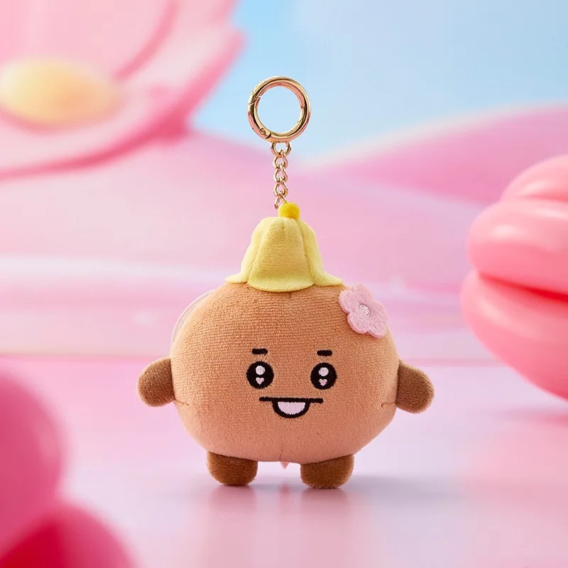 LINE FRIENDS BT21 Character Keychain Chimmy Cooky Koya Backpack Charm