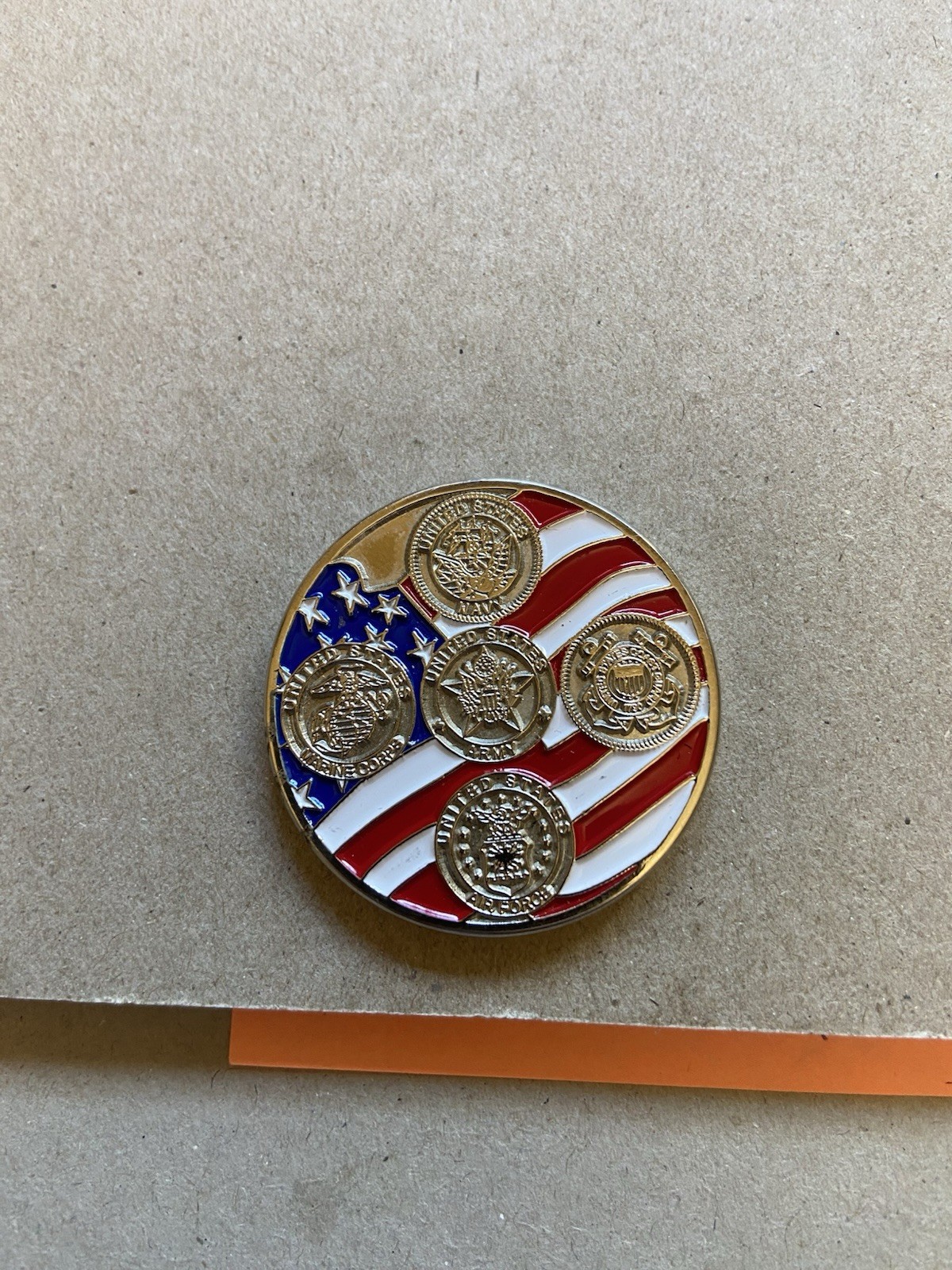 Kraft Foods Oscar Mayer 2011 Military Appreciation Challenge Coin Armed Forces