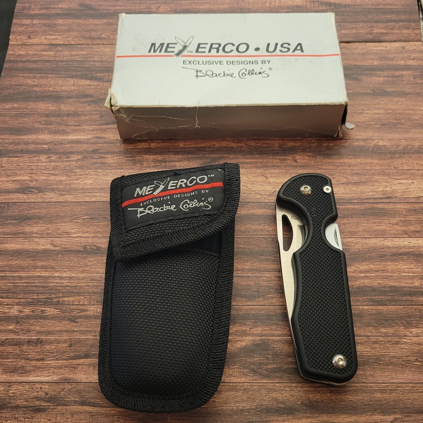 Meyerco Paradox Multi Tool Pocket Knife Pliers Made In Seki Japan W/Sheath