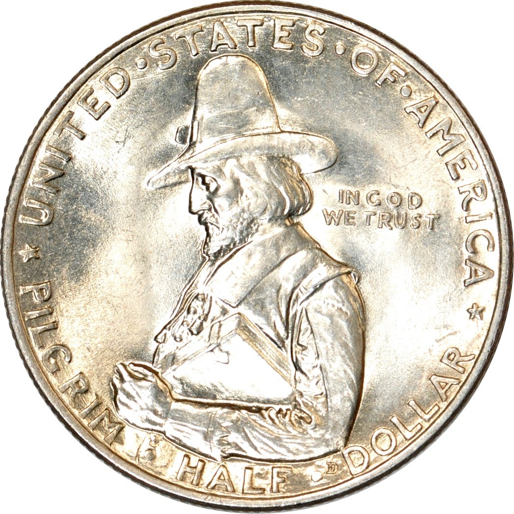 1920 50C Pilgrim Commemorative