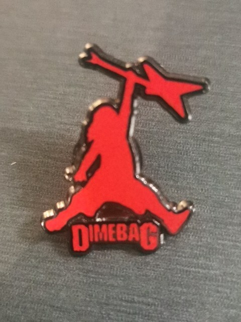 DIMEBAG DARRELL Tribute Pantera Pin Badge Patch New High Quality