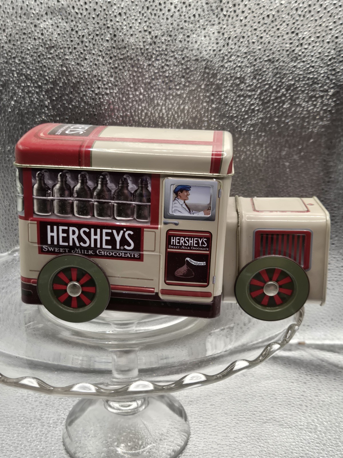 Hershey's Chocolate Company Bus Tin, Vintage Style Litho Tin Truck, Collectible Hershey's Chocolate Company Bus Tin, Vintage Style Litho Tin Truck, Collectible