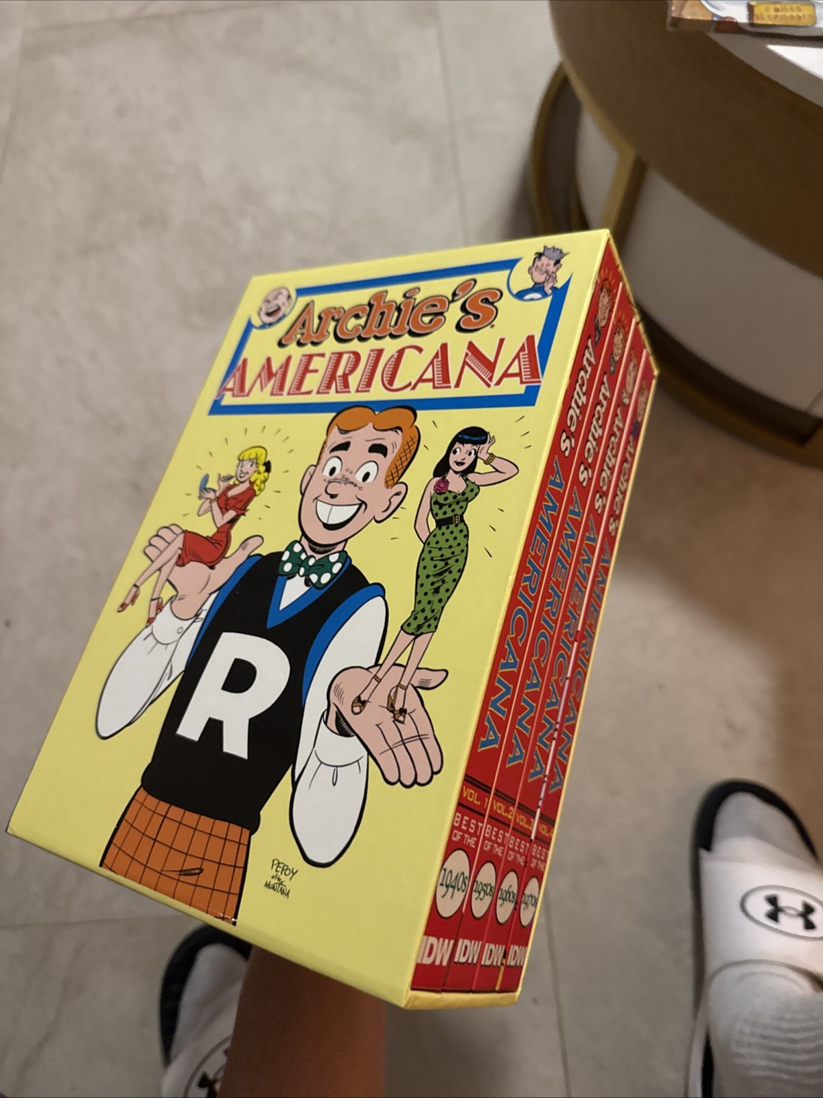 Archie's Americana #1-4 Best of the 1940-1970s IDW 2015 HC w/Slipcase MINT.  Z7