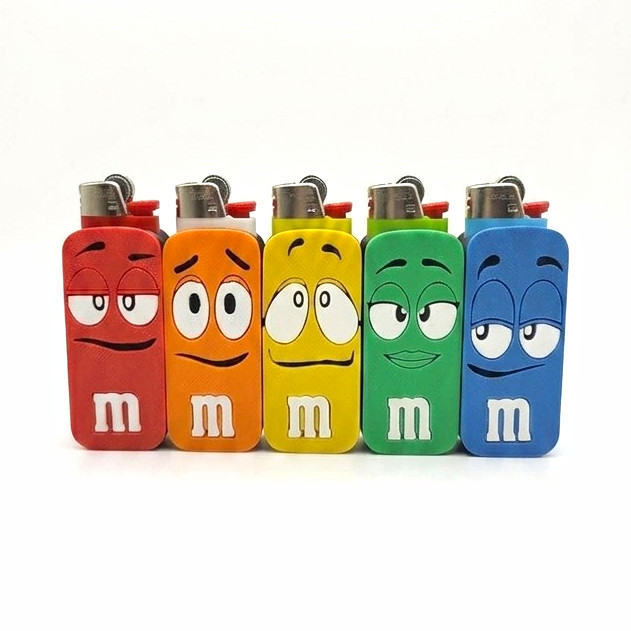 M&M\'s Character Lighter Red Orange Yellow Green Blue