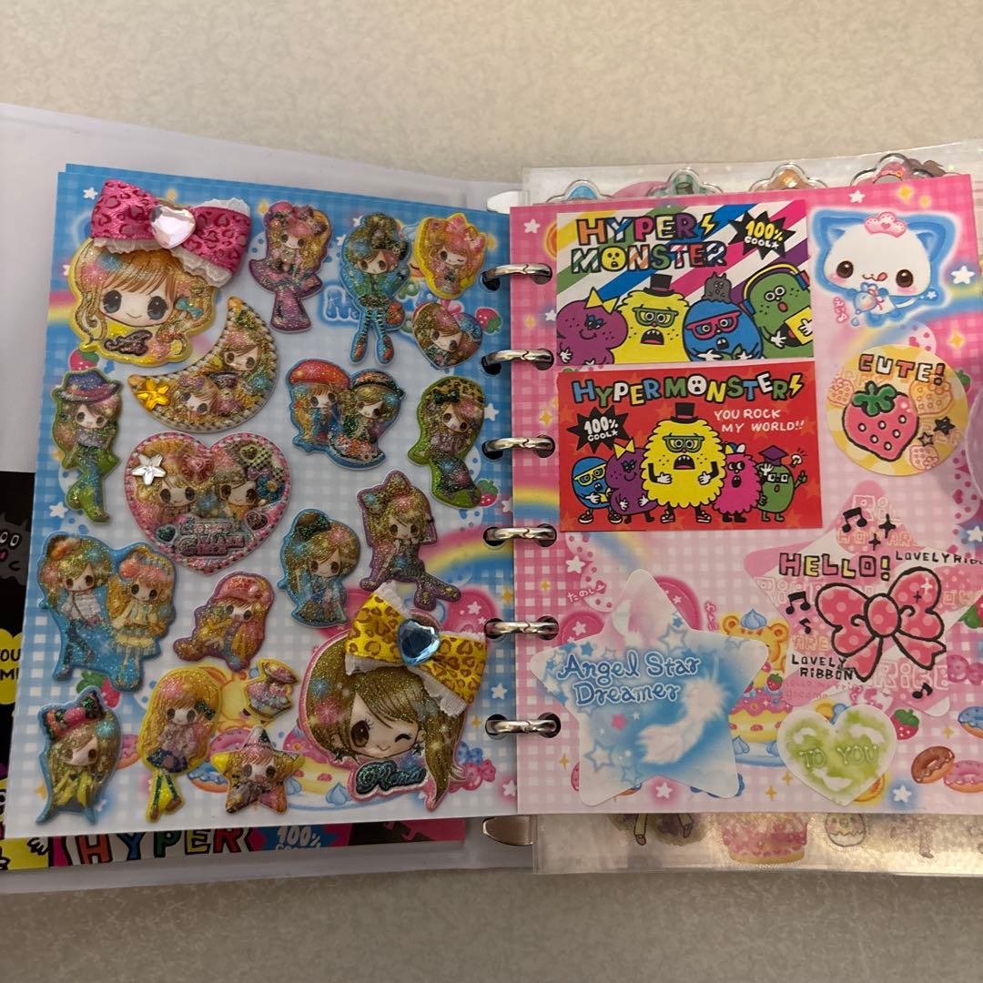 Heisei Retro Sticker Book, Completed Product, Happy March, Vintage Items