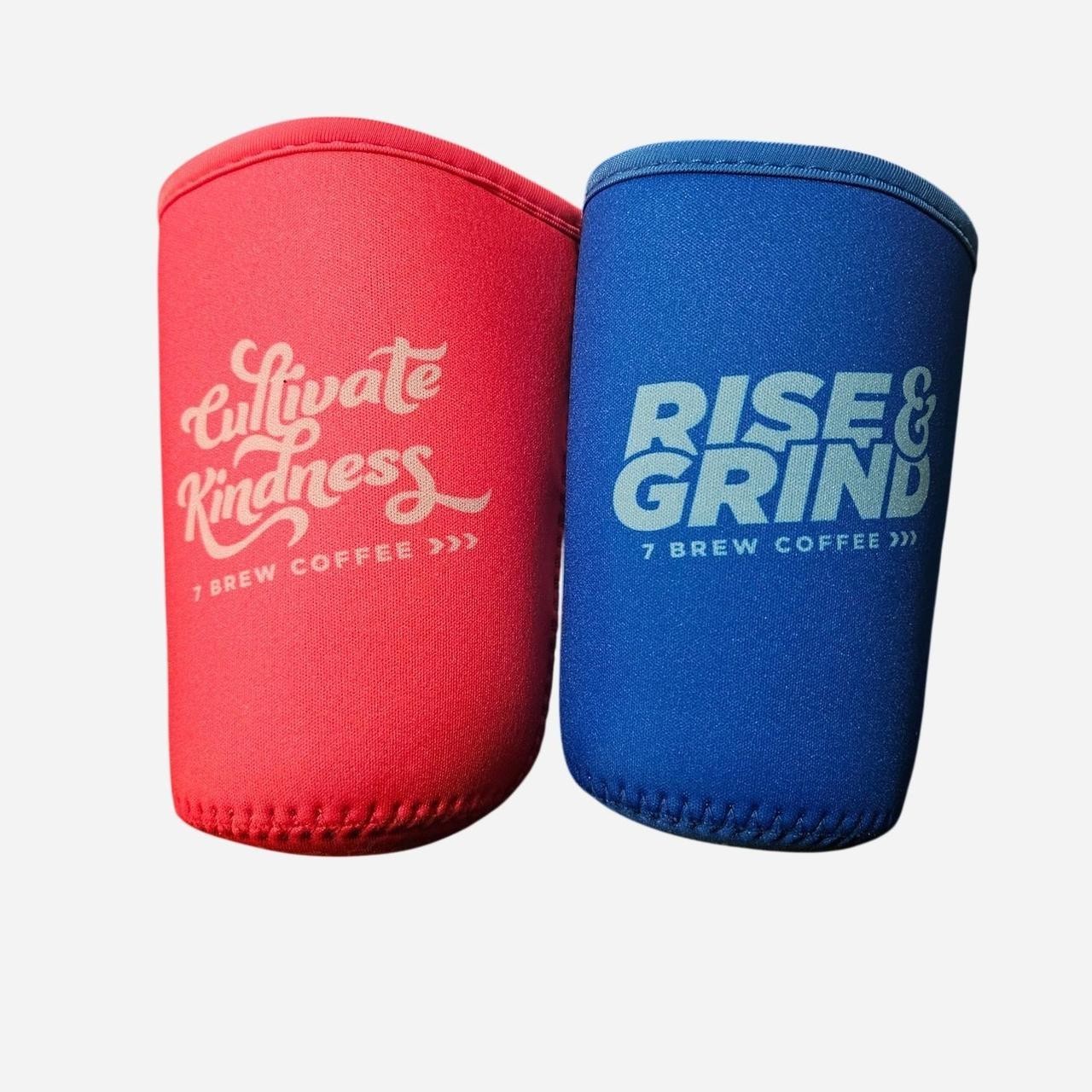 7 Brew Mother's Day (Pink) + Father's Day (Blue) Brewzie Koozie Lot