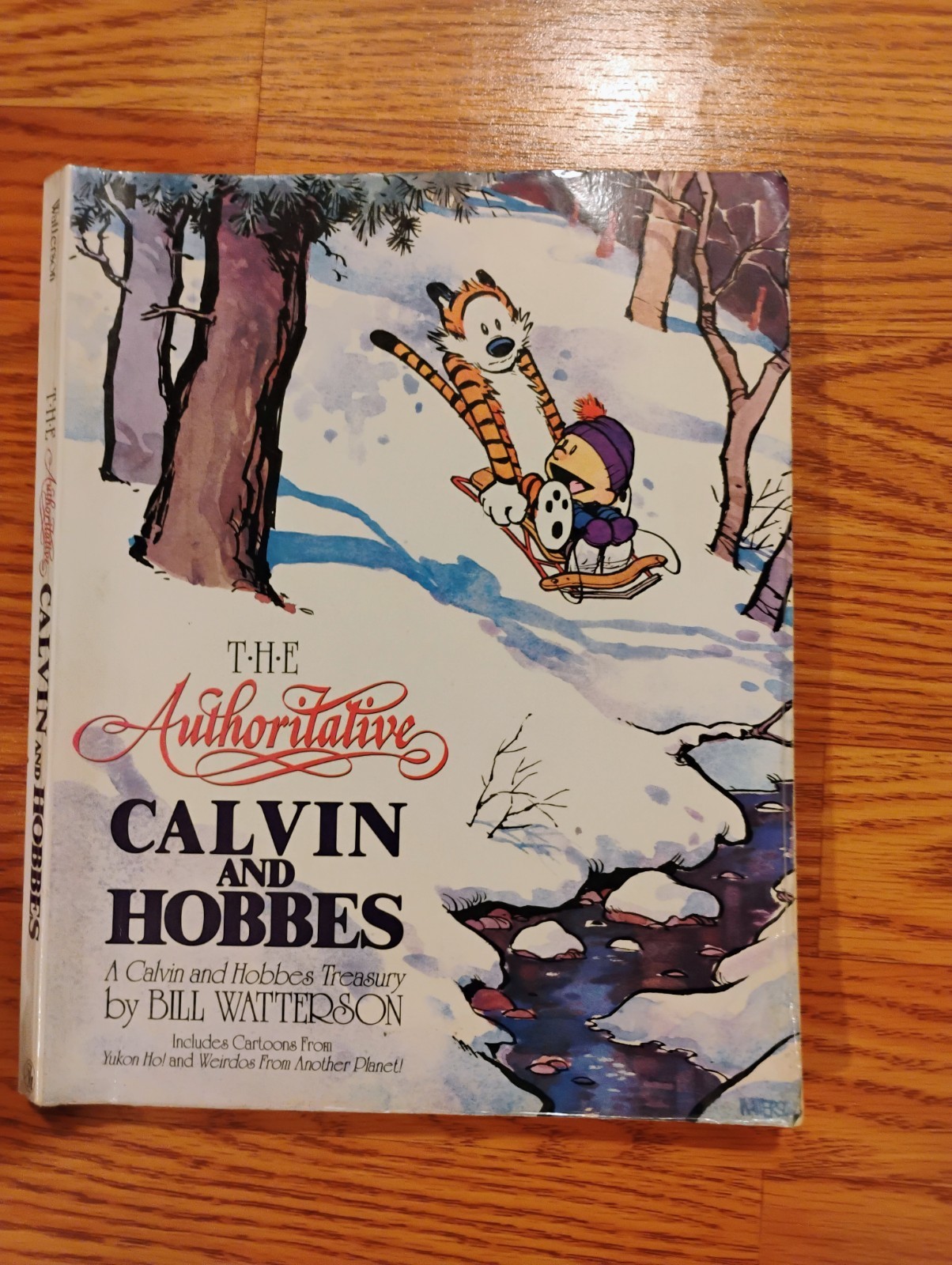 The Authoritative Calvin and Hobbes Treasury Bill Watterson Comic Strip Vintage The Authoritative Calvin and Hobbes Treasury Bill Watterson Comic Strip Vintage