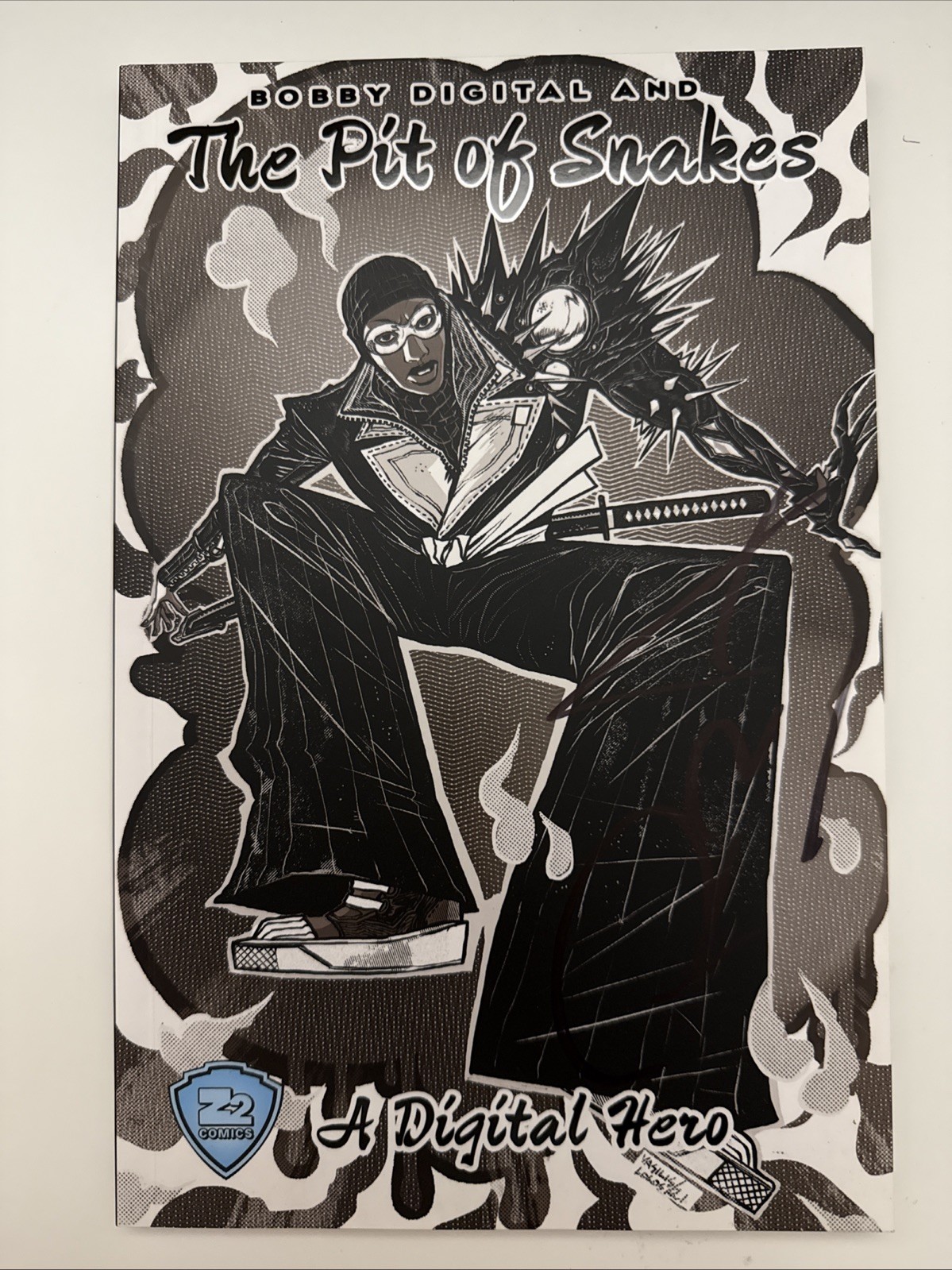 Bobby Digital and The Pit of Snakes GN A Digital Hero #1 🔥NM+ Signed By RZA🔥
