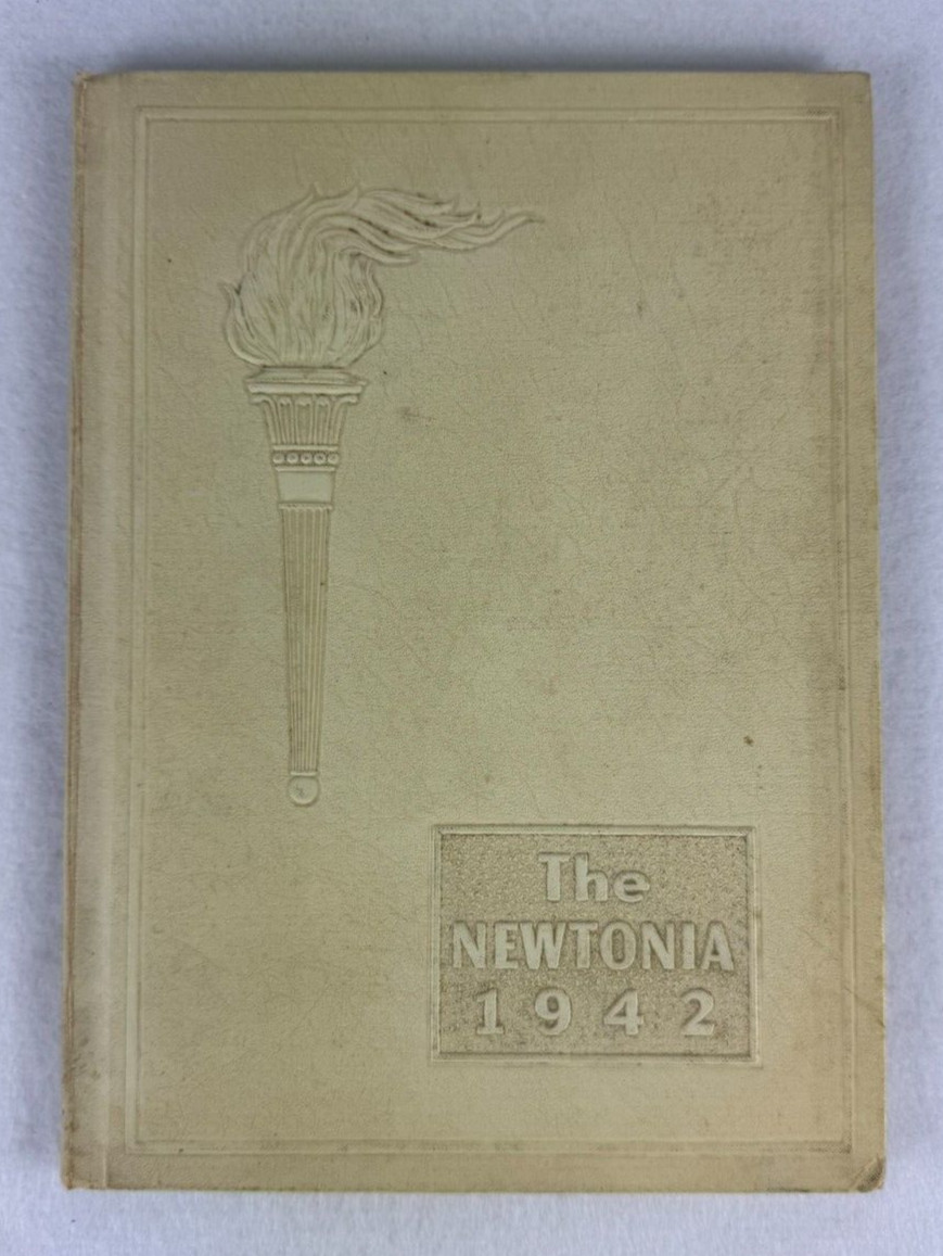 The Newtonia 1942 Yearbook – Newton High School, Newton, Iowa – Vintage WWII Era