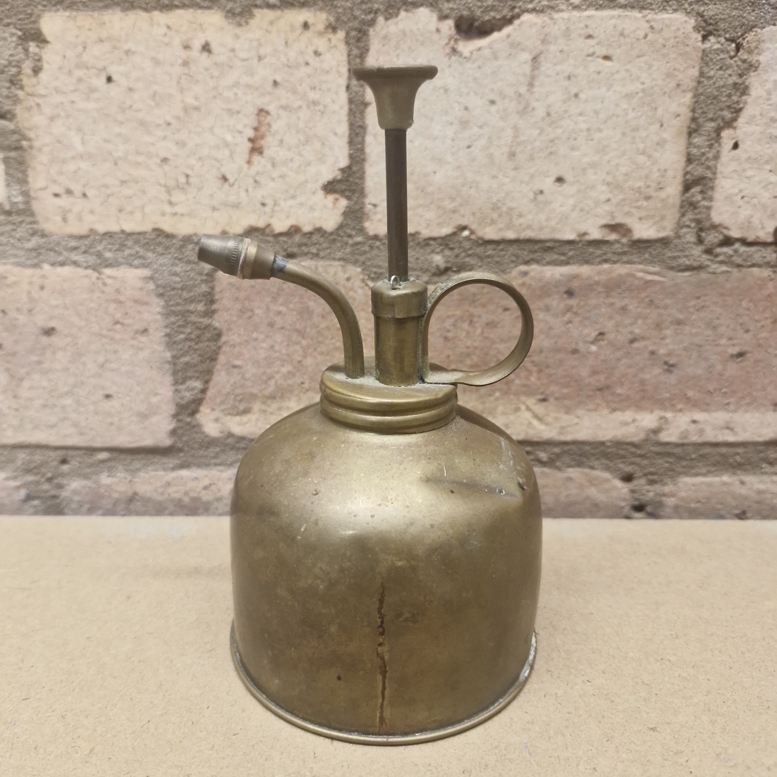 Vintage Small Brass Plant Water Mister Spray Pump