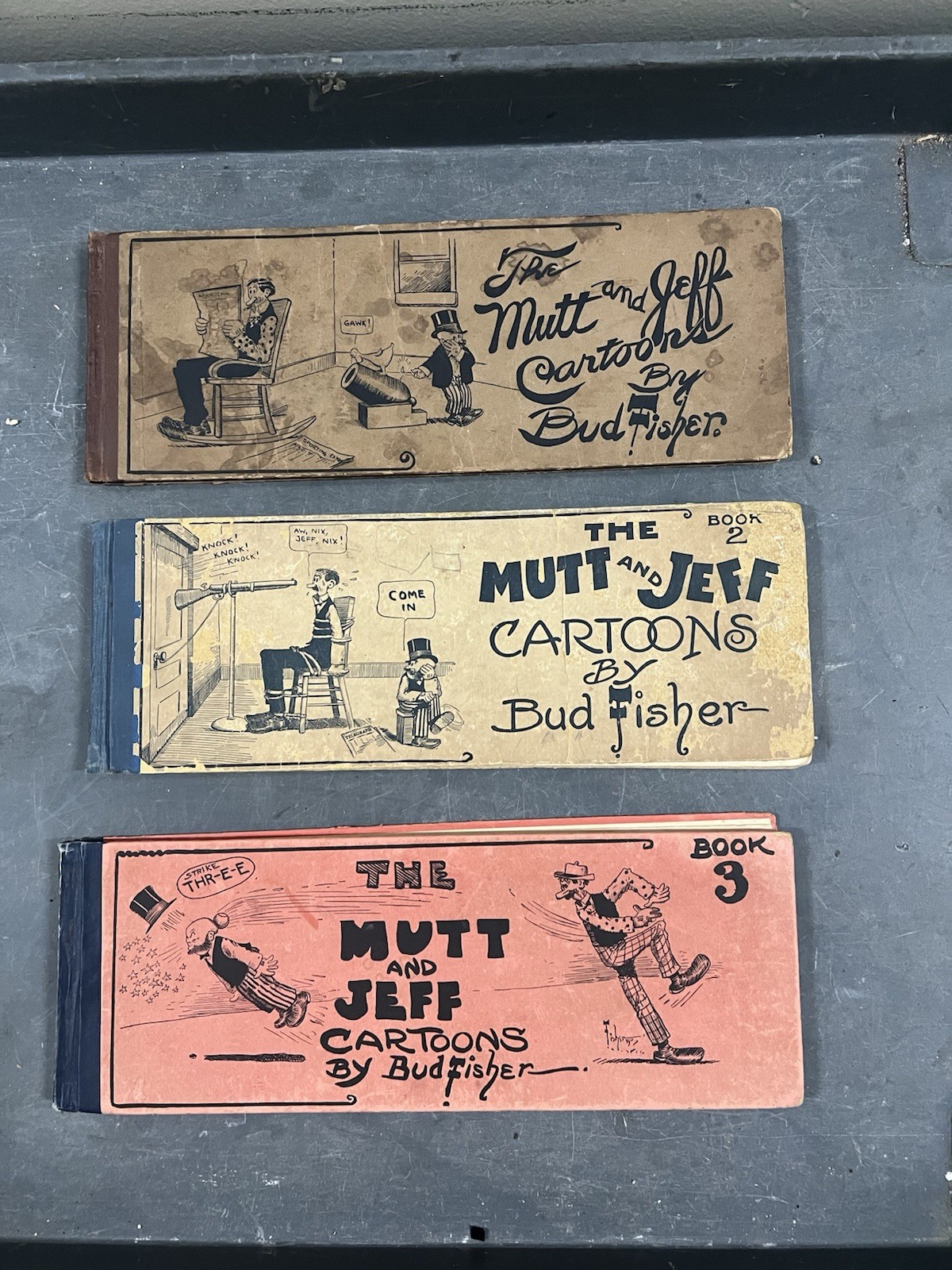 The Mutt and Jeff Cartoons # 1, #2,#3