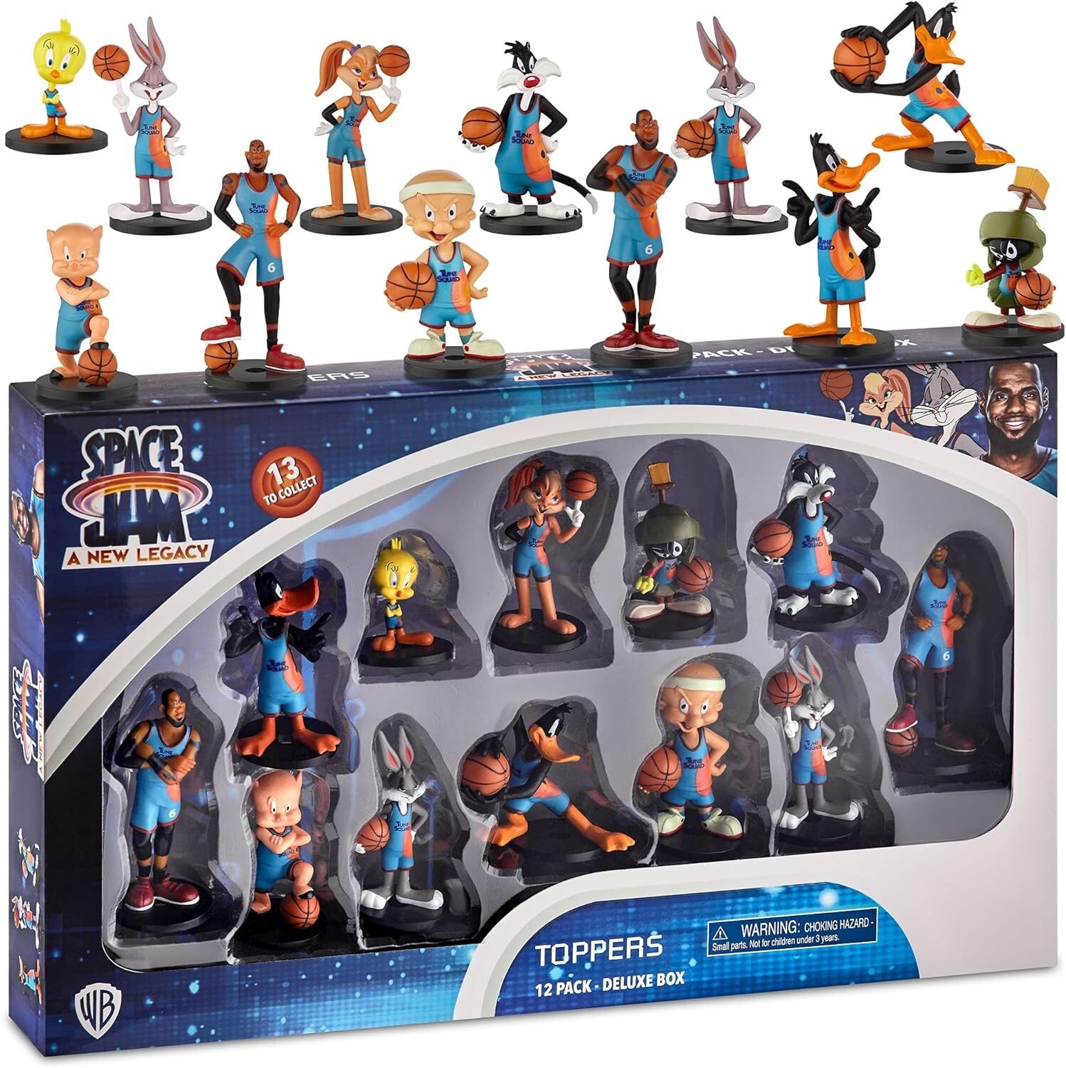 P.M.I. Space Jam Pencil Toppers 12 Pack