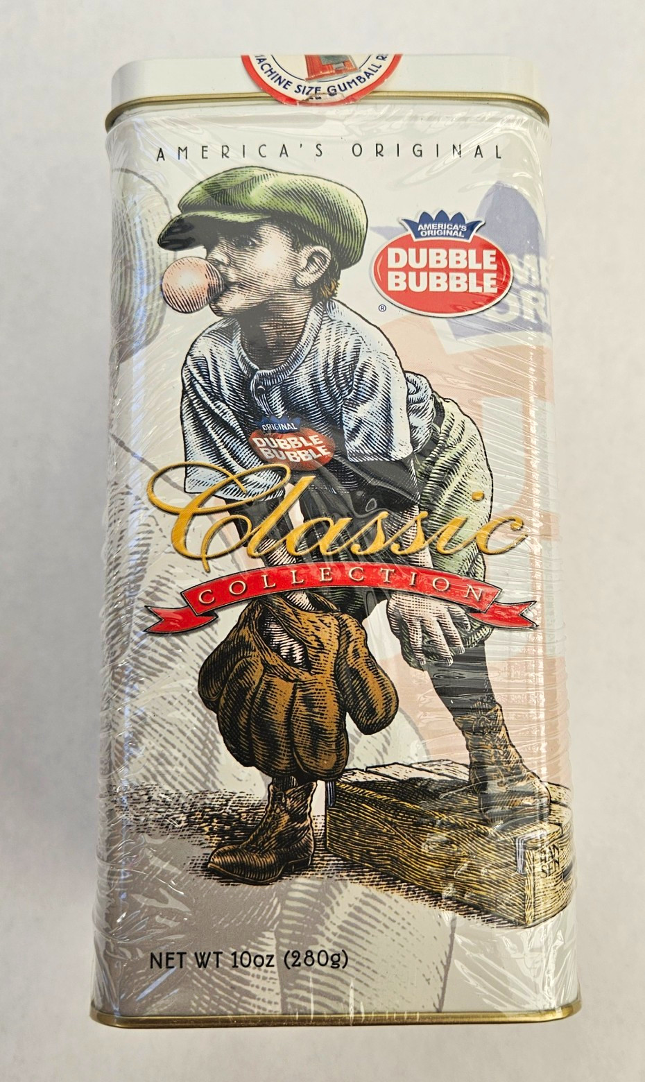 Dubble Bubble Classic Collection Collectible Advertising Tin 10 oz 2002