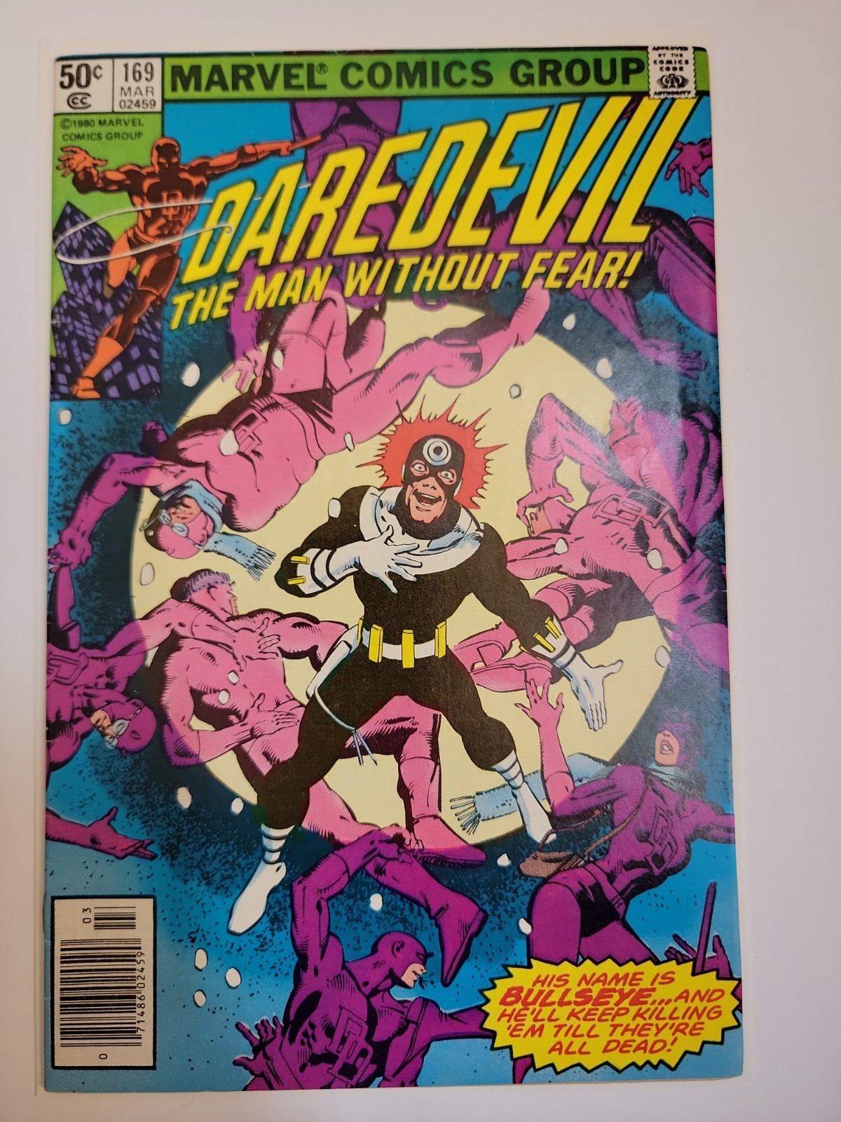 Daredevil #169 (1980) Frank Miller Marvel Comics Bronze Age Elektra Daredevil #169 (1980) Frank Miller Marvel Comics Bronze Age Elektra