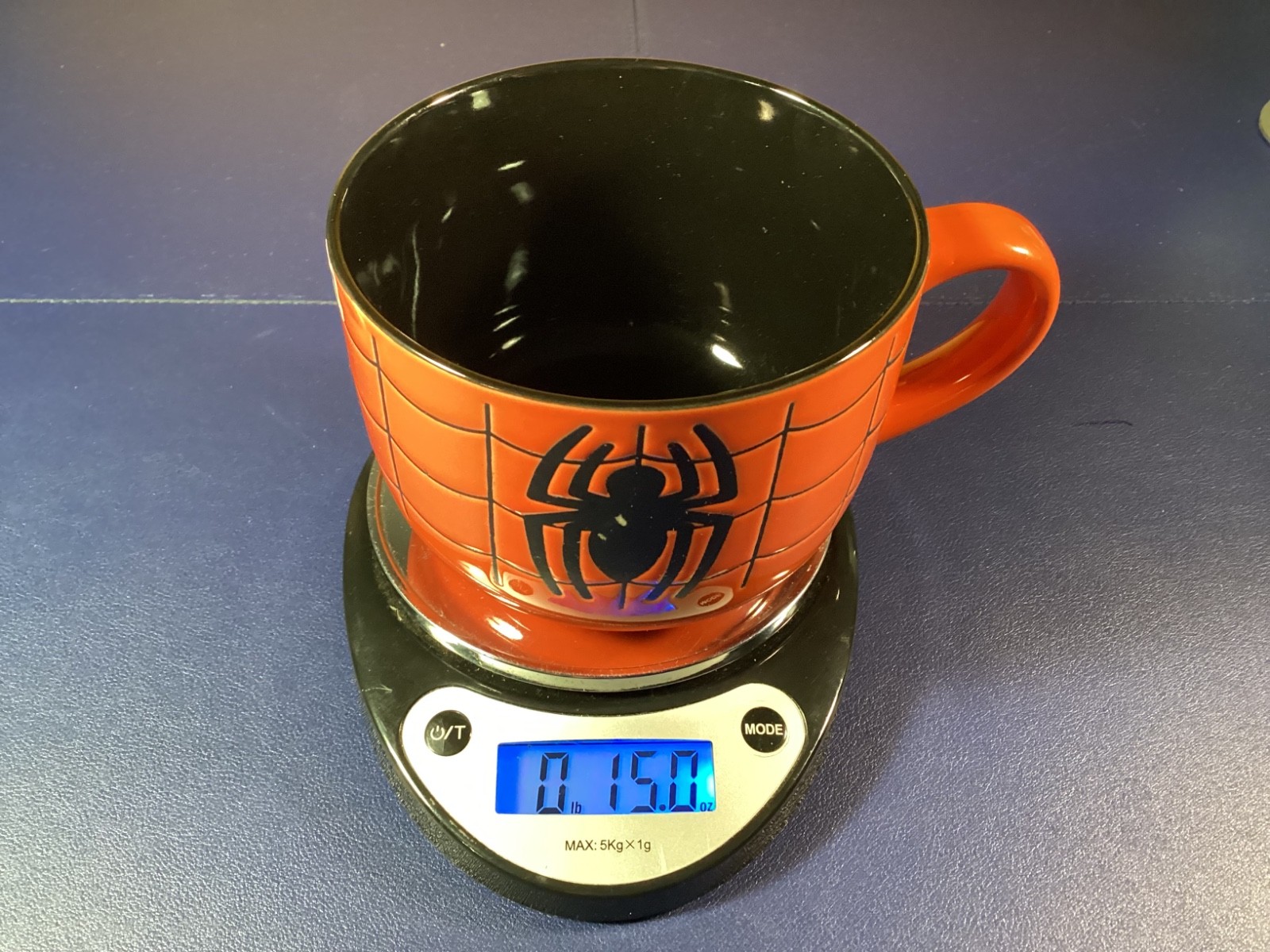 🔥4 1/2 X 3 1/2 RED SPIDER-MAN 15 oz COFFEE MUG NEW 04/2025 ZAK MARVEL COMICS🔥