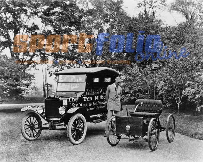 1924 HENRY FORD Glossy 8x10 Photo Inventor Ford Motor Company Print